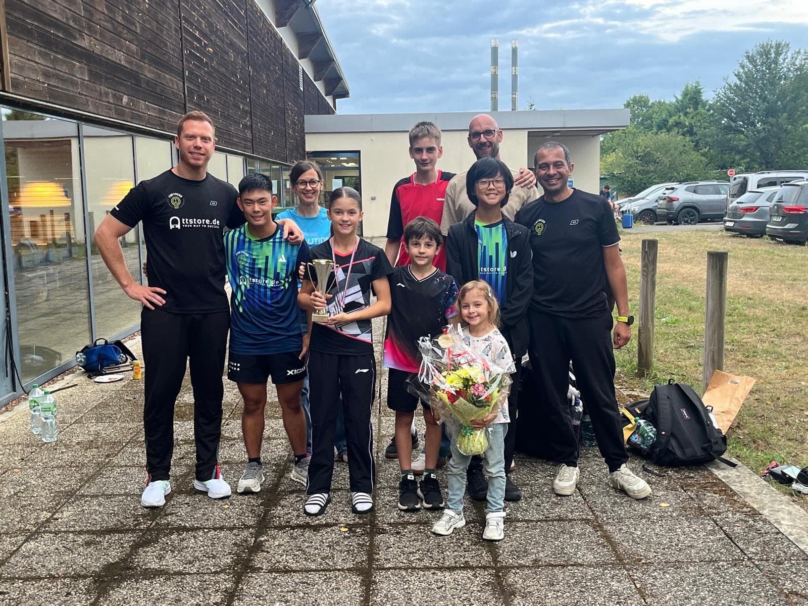 Fortress players, coaches, and supporters at the Charleville International Tournament