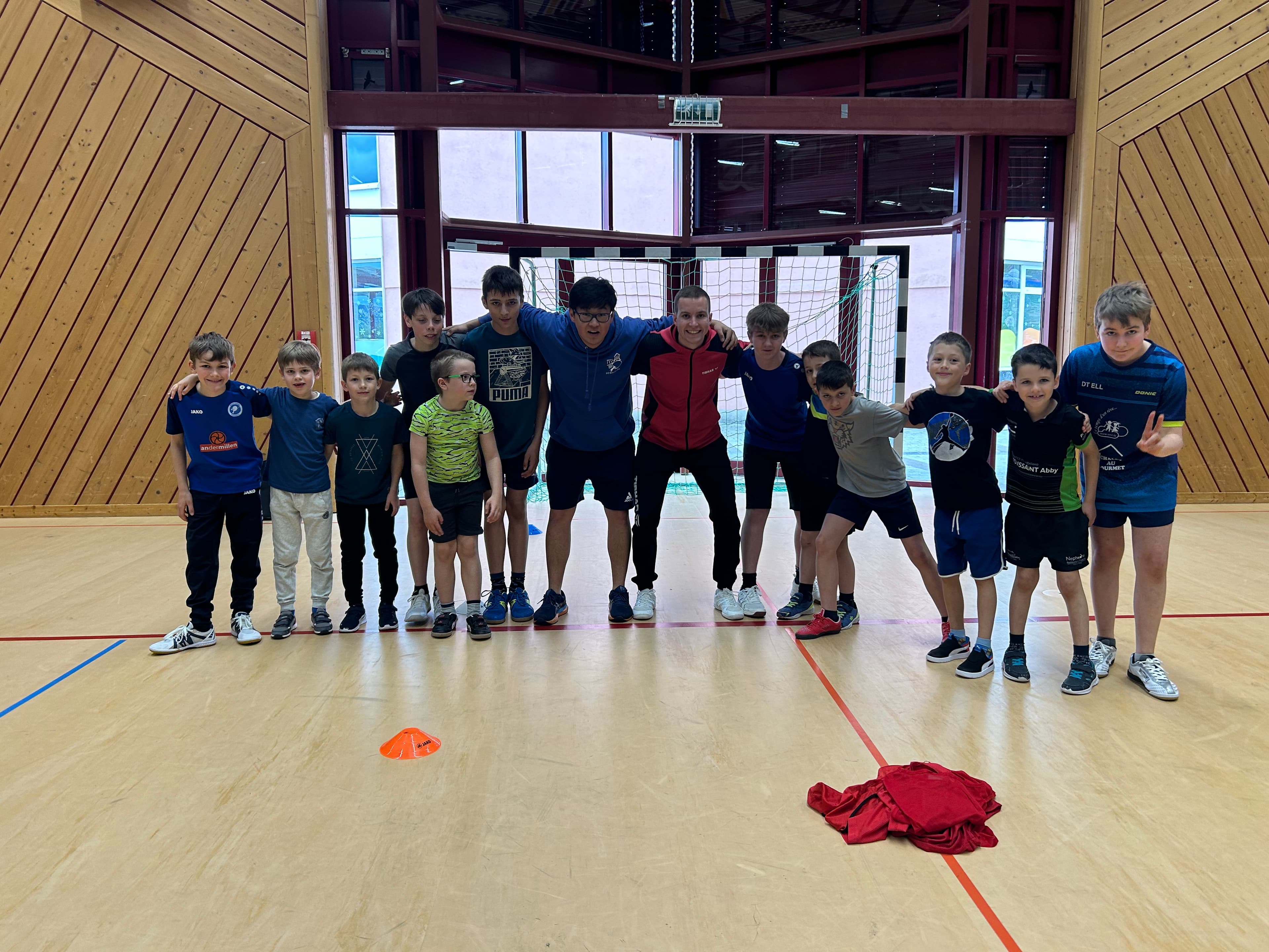 Group photo from the international training camp 2025